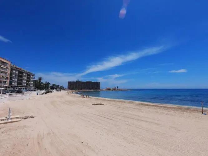 Amazing Penthouse On The Beach, Sea Views, Wifi, Airconditioning And Parking Torrevieja Dış mekan fotoğraf